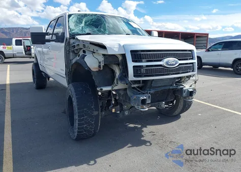 2011 Ford F-150 Platinum z USA, uszkodzony, nr VIN 1FTFW1ET3BFB10770